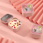 2.8 oz Tin Can Scented Candles 4 Pack-Rabbit Wedding - Image 3